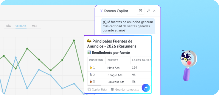 Asistente de IA reprogramando una clase de prueba mediante una conversación de chat empresarial