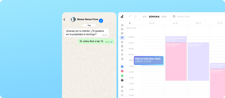 Visita a una propiedad confirmada para un comprador interesado