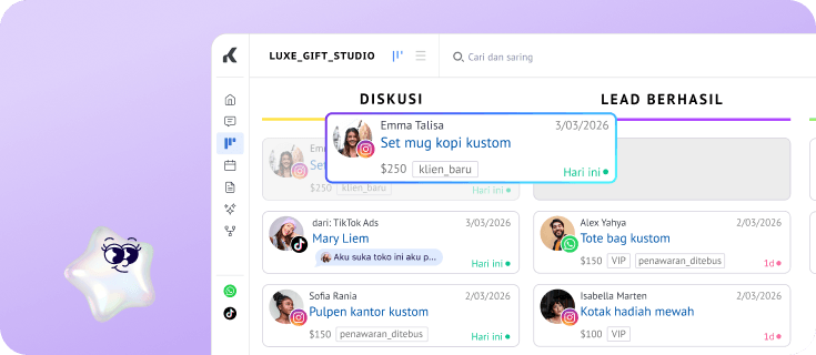Pertanyaan produk diubah menjadi pesanan berbayar melalui chat