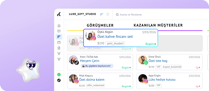 Ürün talebi sohbet üzerinden ücretli siparişe dönüştürüldü