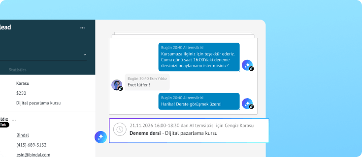 Dijital pazarlama deneme dersi aday öğrenci için planlandı
