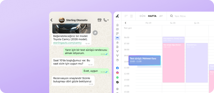 Yapay zekâ, WhatsApp sohbetinde planlanan etkinliklere göre test sürüşü öneriyor