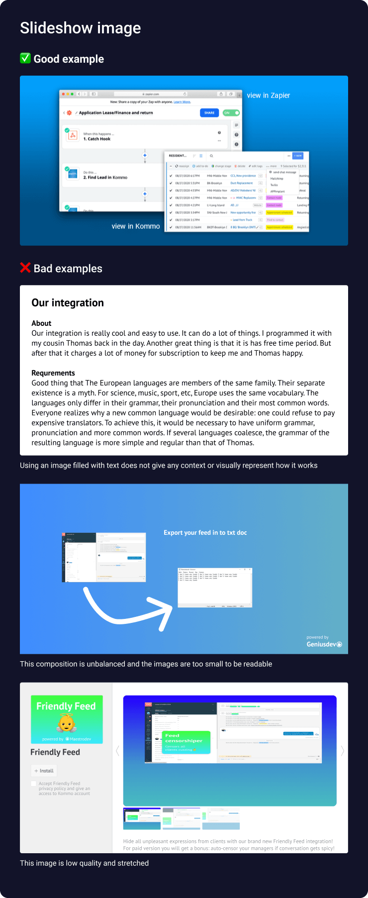 Publish an integration in the Kommo marketplace — Kommo (formerly